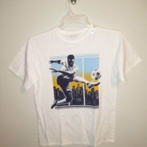 The Children's Place Unisex boys Girl soccer graphic t-shirt XL 14 K-357